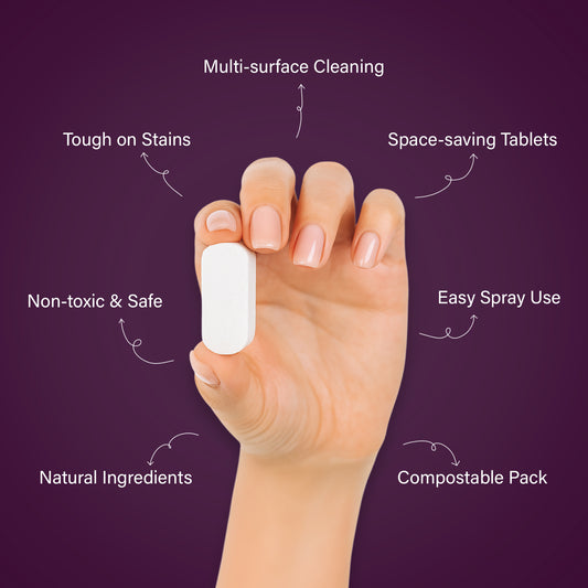 Adan Eco Friendly Bathroom & Toilet Cleaner Tablets