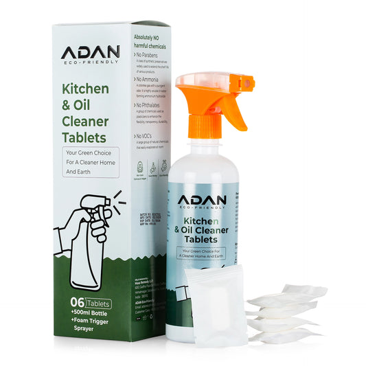 Adan Eco Friendly Kitchen & Oil Cleaner Tablets