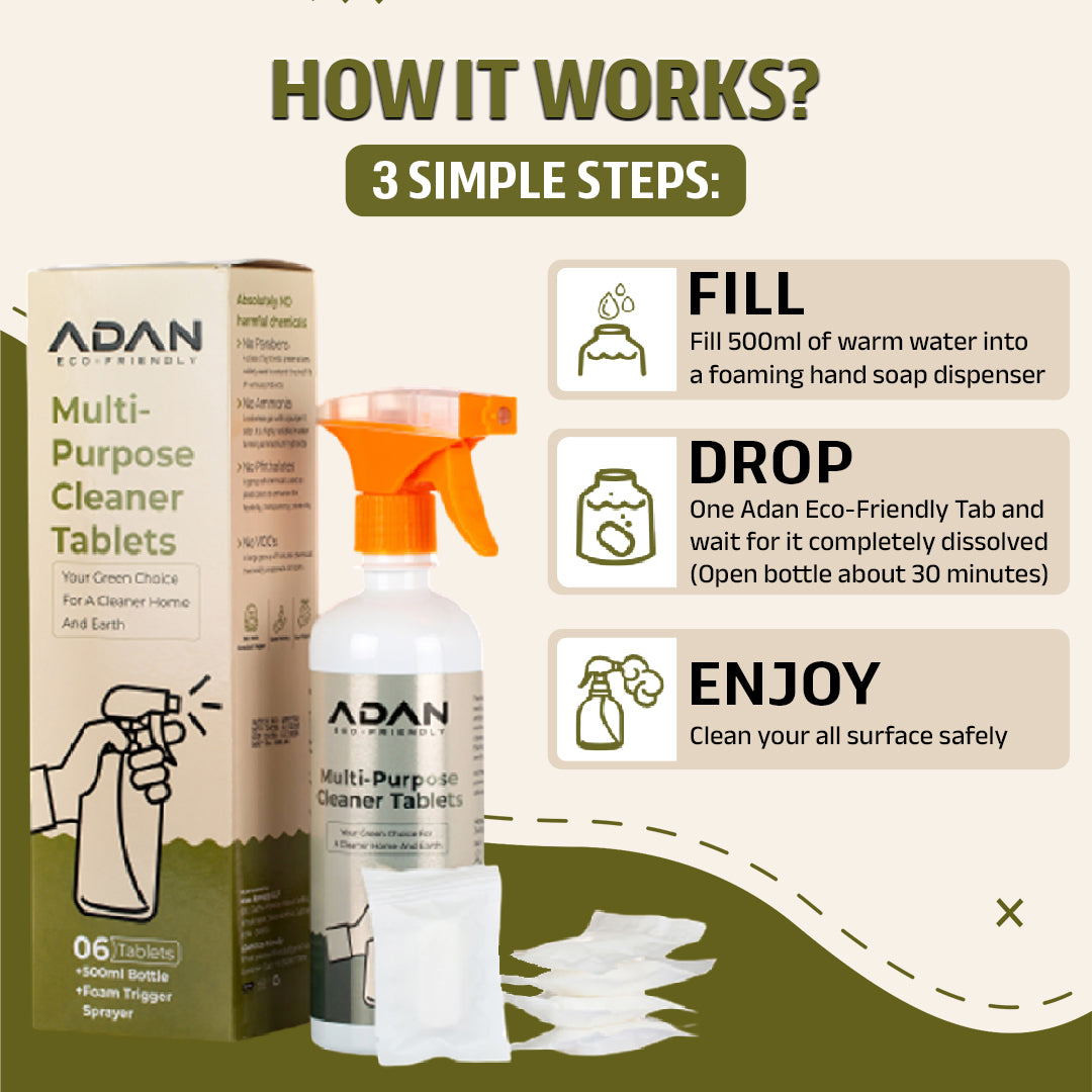 Adan Multi-Purpose Cleaner Tablets