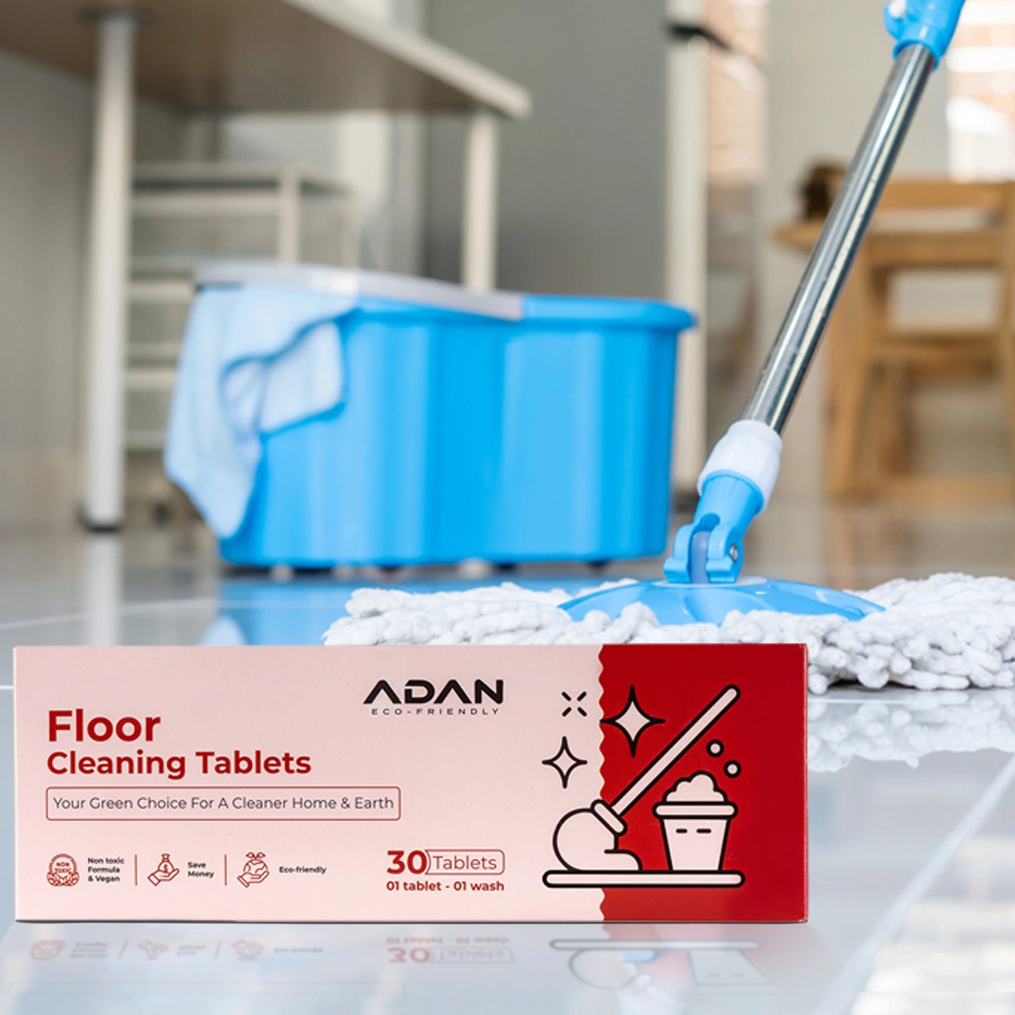 Adan Eco Friendly Floor Cleaning Tablets