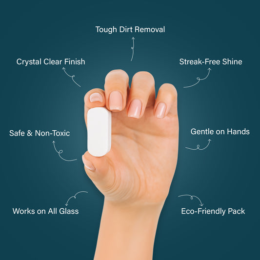 Adan Eco Friendly Glass & Mirror Cleaner Tablets