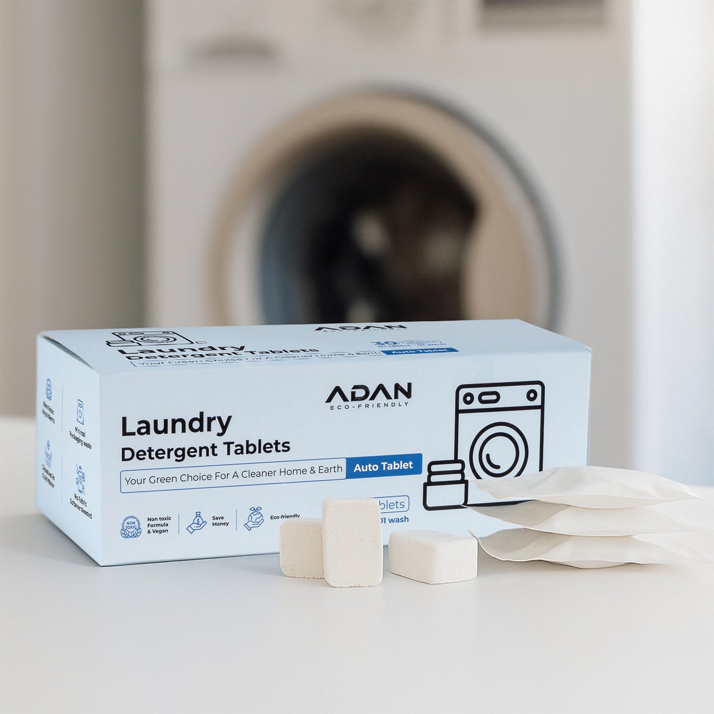 Adan Eco Friendly Lundry Machine Tablets