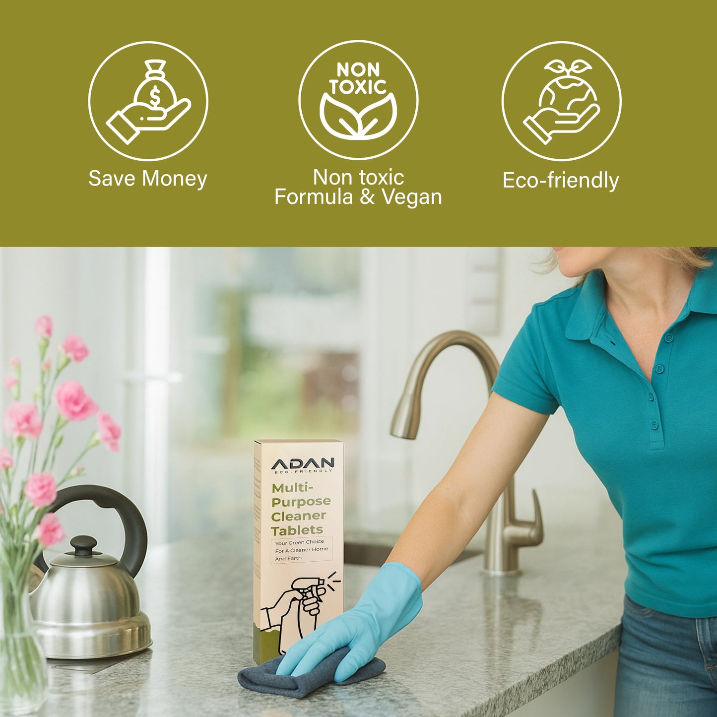 Adan Multi-Purpose Cleaner Tablets